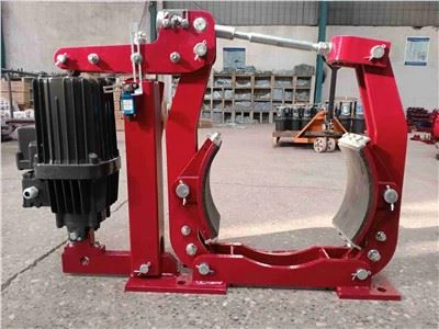 Freno de grúa de tambor TE para grúa puente de pórtico