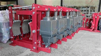 Frenos de tambor para grúas industriales